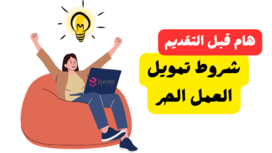 4 شروط يجب توافرها اولا ..ما هي شروط تمويل العمل الحر ؟ 5 4 شروط يجب توافرها اولا ..ما هي شروط تمويل العمل الحر ؟